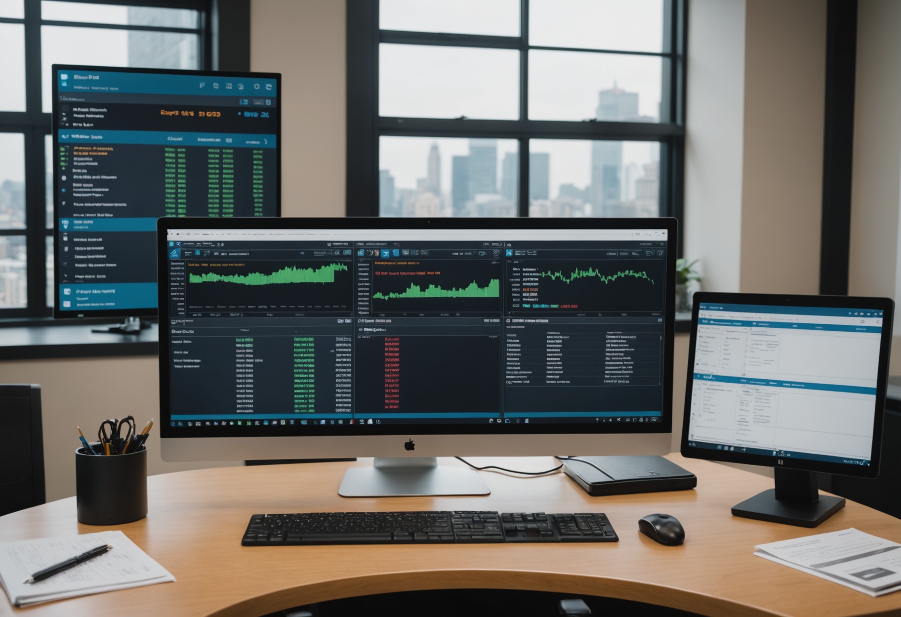 SAP ERP system interface showing financial data tables